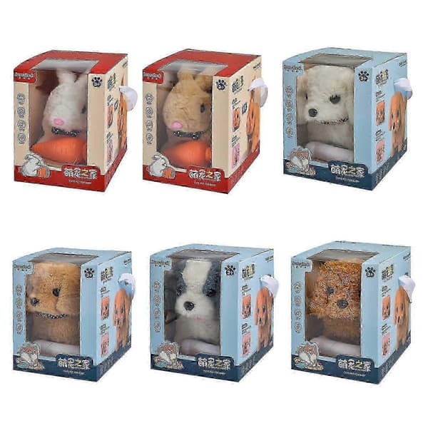 Robot - Valp, Min Realistiske Robotvalp, Milow Realistisk Robotvalp [BR]_jar Brown Rabbit