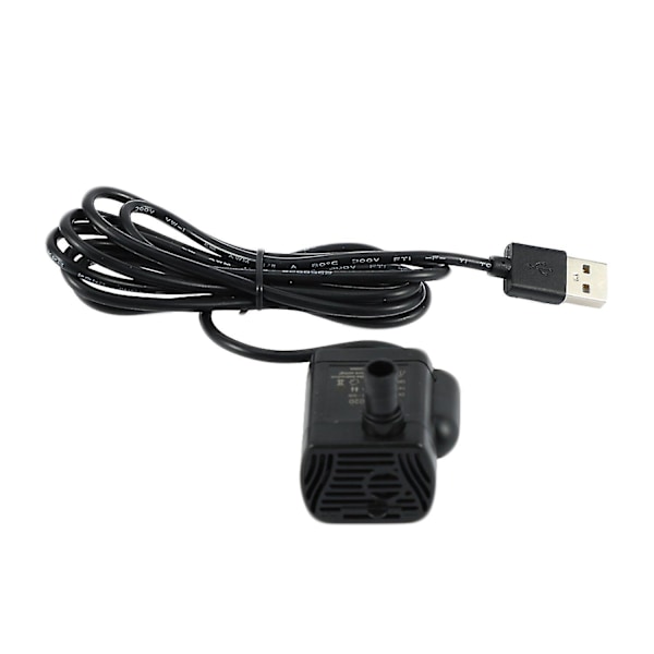 Ultrastille Mini Børsteløs USB-Pumpe 5v 70cm Nedsænkbar Fontæne Akvarium Cirkulerende