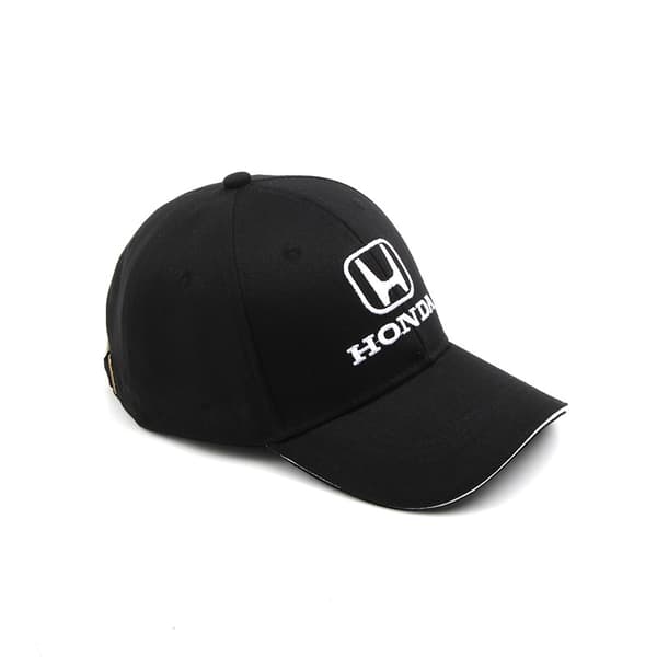Honda Team Racing -lippis brodeeratulla lipalla - Musta