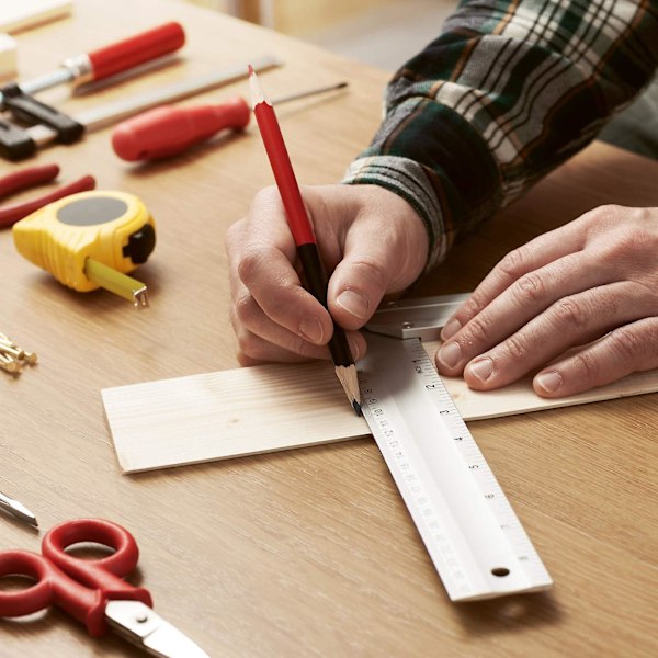 10 stk. Balsatreplater, hobbytreplate i treplywood for DIY-håndverk, tremodell (150 x 150 x 1,5 mm)