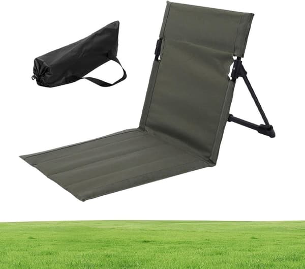 bit - Fällstol - Fällbar strandstol - Bärbar fällstol - Aluminiumram - Med 600D Oxford-tyg - 68*39*40 cm