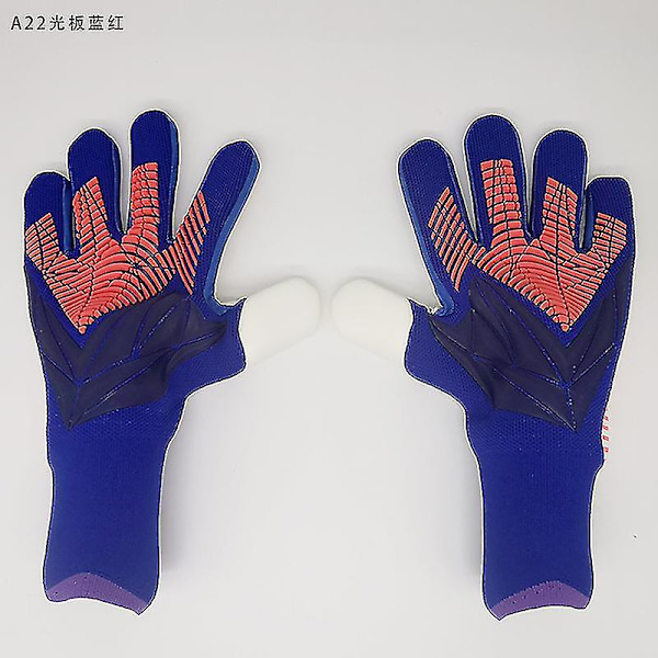 Professionelle Vandtætte Silikon Gummi Anti-Slip Handsker Latex Voksne Børn Fodbold Målmænds Handsker/13 Farver Tilgængelige Spider mørkeblå Spider dark blue 6