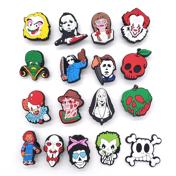 17 stk Crocs-pins - For Crocs - Crocs-smykker - Crocs-dekorasjon_jarx