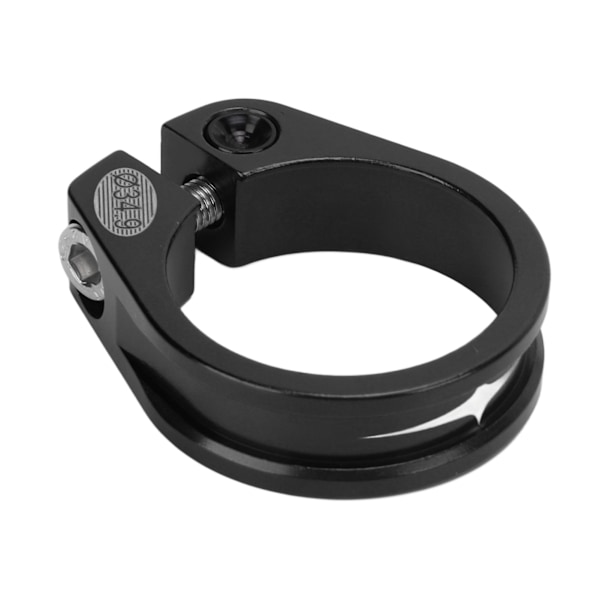 Cykelstolpeholder 34,9 mm hul design hurtigudløser korrosionsbestandig aluminium cykelstolpeholder sort