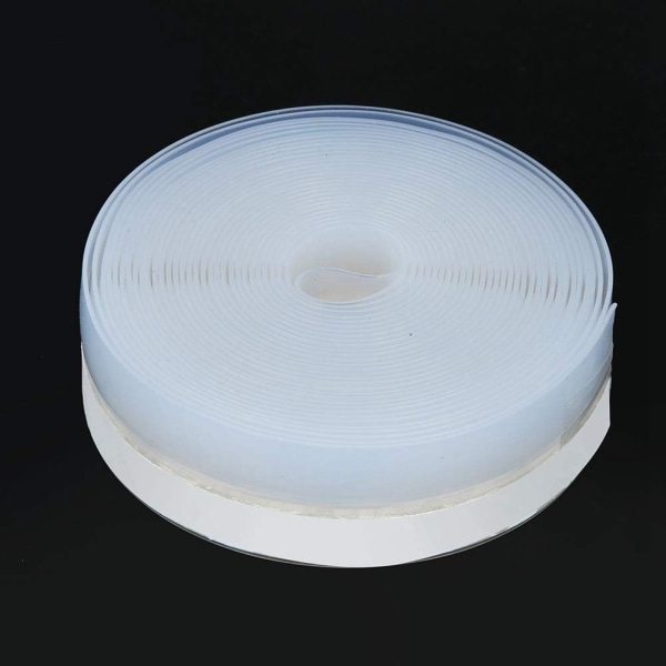 Silikontätning Dörrtätningsremsa Silikon Dörrfönster Självhäftande väderavisolering Silikontätning Sweep Strip Draft Blocker (35Mm*5M) (25mm*5m)