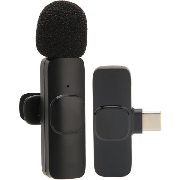 Trådlös Lavalier-mikrofon Plast, elektronik stöder One Tows Plug And Play Brusreducering Mini Lapel Mic för Live Show