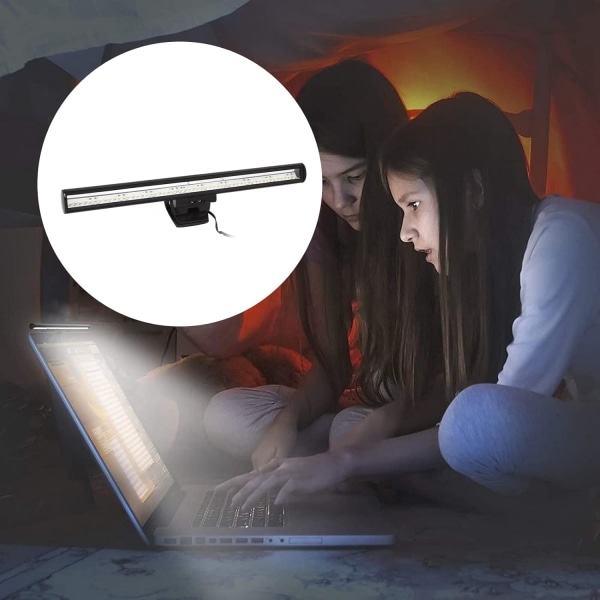 Datorskärmslampa, bildskärmshängande ljus E Läsning Led uppgiftslampa Skärm Monitorljusstång för ögonvård