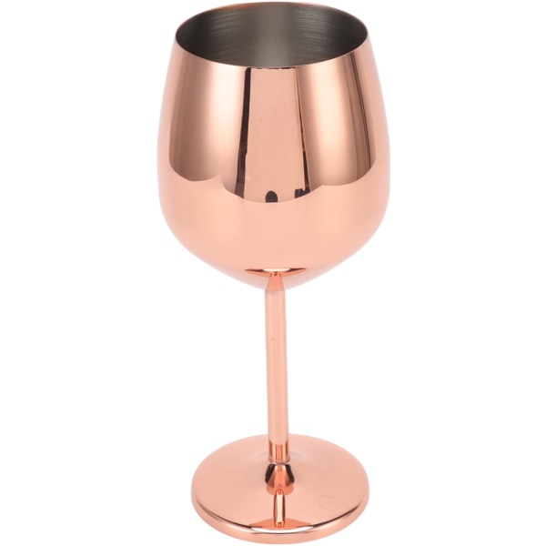 Metall vinglas, rostfritt stål champagneglaskopp, kallisolering heminredning