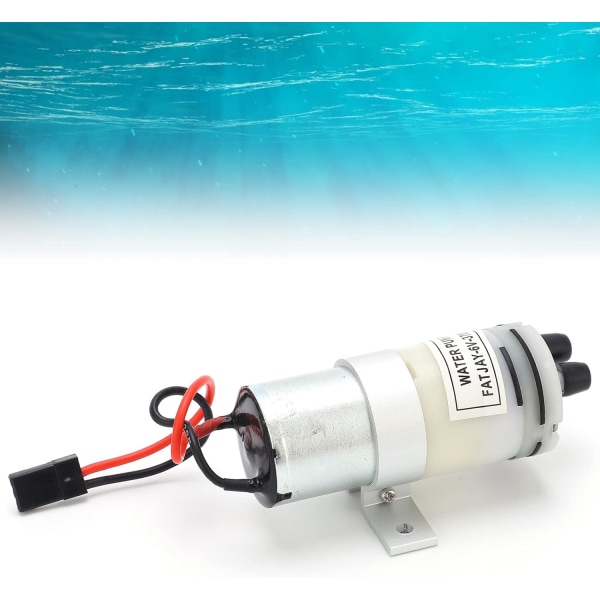 Rc Boat Water Pump, Rc Water Pump 3‑6V 370 Vattenkylningspump Jr Plug Med Switch För Rc Boats Motor Esc
