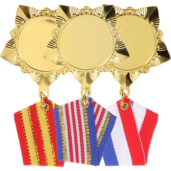 3st Veteran Medalj Leksaker Barnmedaljer Kit Partymedaljer Lapel Pin Memorial Medal Memorial Badge Game Medaljer Award Badge Medaljer för barn
