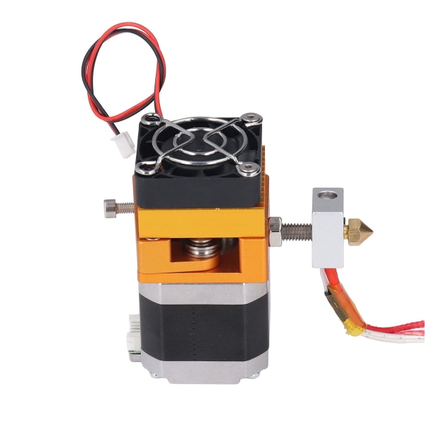 Extruder delar 3D-skrivare MK8 Extruder Kit 40W Mindre värmeuppbyggnad Stor vridning för utbyte (12v40w)