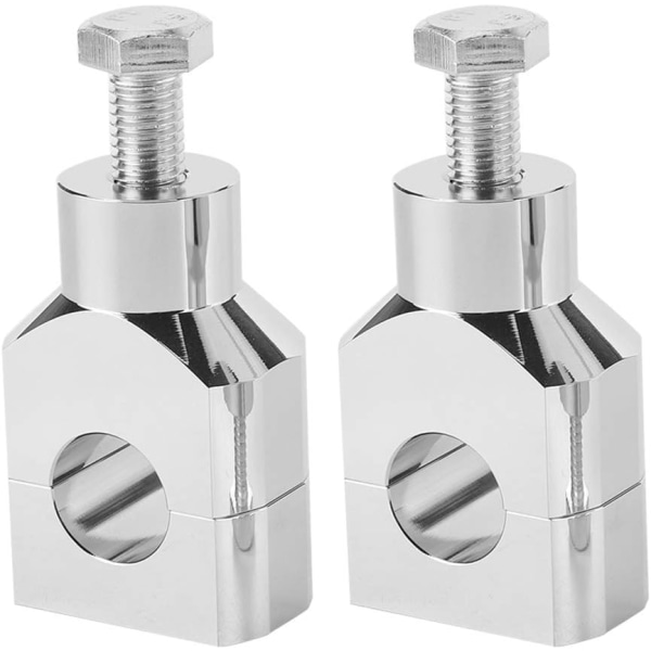 Handtagsklämma Handtagsfäste aluminiumlegering 2,5 cm 1-tums styrstångsklämma med universal motorcykeldelar Passande för V-Star