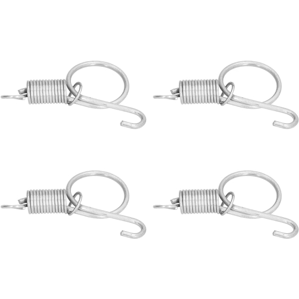 Kaninbur fjäderbur dörr fjäder galvanisera 20 st burdörr fjäderkrok metallfinger fjäder spärrkrok för fixering av kanin husdjur bur dörr jordbruk
