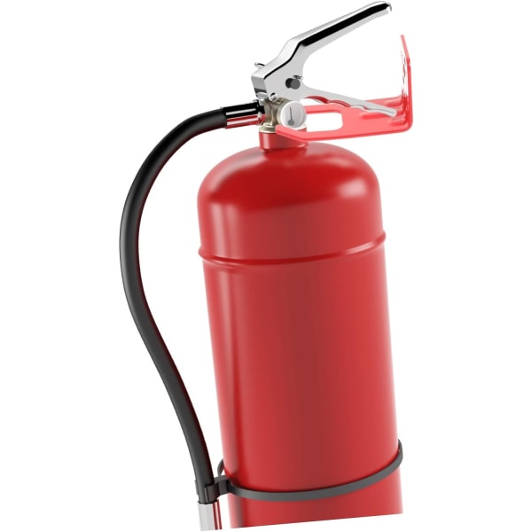 16 st Brandsläckare fäste Brandsläckare Hållare Släckare Krok L Form Släckare fäste Heavy Duty Krok Brandsläckare