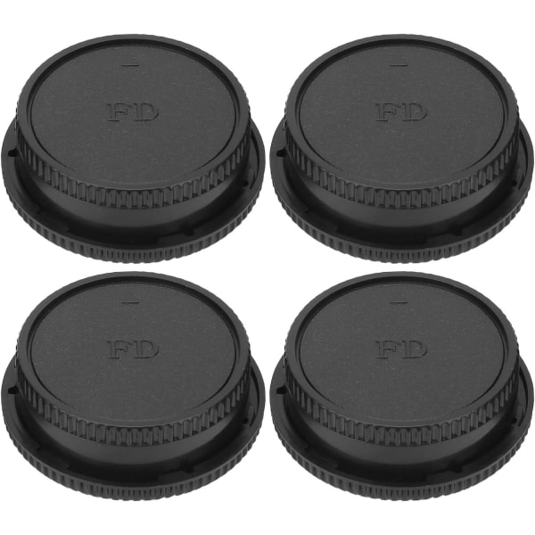 Kameraobjektiv Fd-objektiv Plastkamera Framkropp Bakre cover Set för Fd-monterad lins och kropp