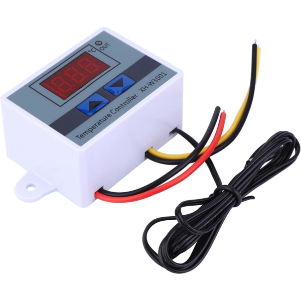 12V termostat 12V temperaturbrytare DC 12V 120W digital temperaturkontroll termostatbrytare med vattentät sensorsond