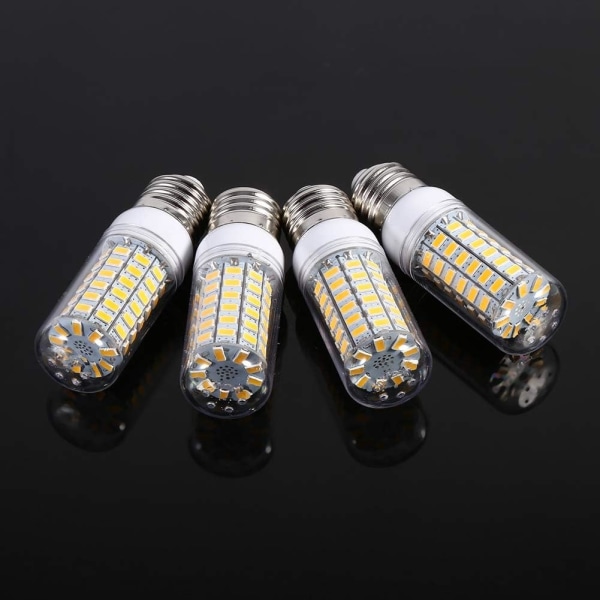 Led Lamp Bulb Led Light Bulb Pc 4 Styck E27 Led Bright Hem Tak Pendel Lampa Byte av glödlampa 220V Varmvit 10W (10W 220V)