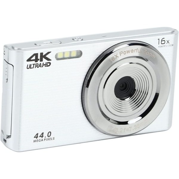 16X digital zoomkamera 16X digital zoomkamera Plast, metall 16X digital zoomkamera 2,8-tums skärm 4K 44Mp Stötsäker plasthölje Hd-kamera för