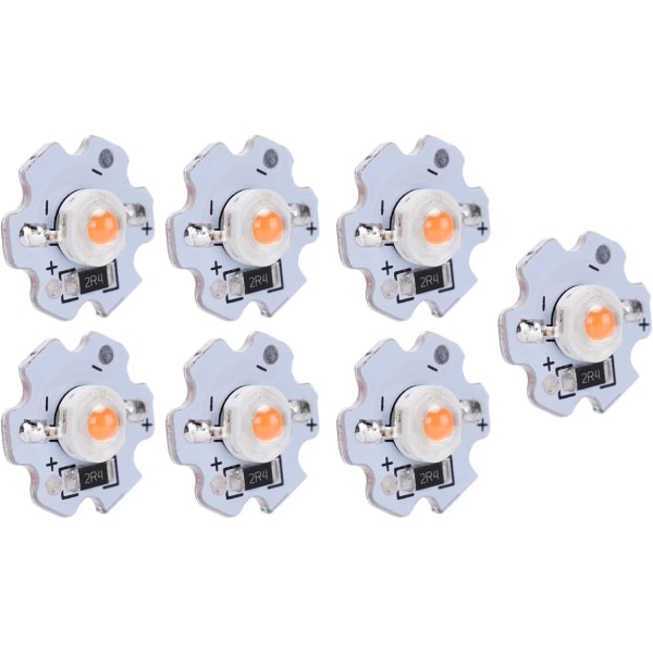 Chanzon 10 delar High Power LED Chip 5W Aluminium LED Chips 25 Bit LED Chips 5V 200Lm 3W High Power LED lamppärlor för gör-det-själv-belysningsarmaturer