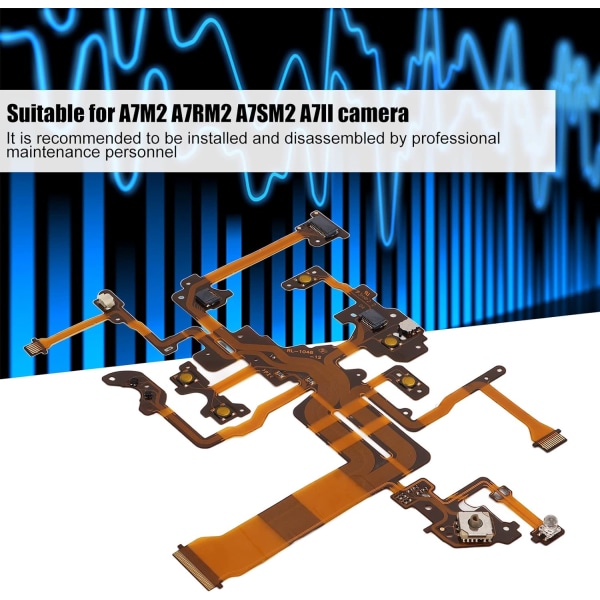 Andra kameratillbehör Cover Skivspelare Flexkabel Kamerareparationsdelar för A7M2 A7Rm2 A7Sm2 A7Ii kamera