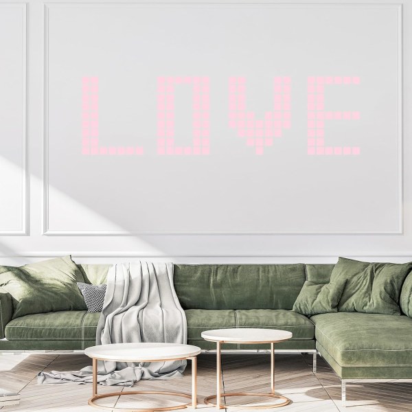 Akryl spegel väggdekal 100stk självhäftande avtagbara fyrkantiga väggmålningar för hemma vardagsrum sovrum kontor hemarbetare (20 mm blå)