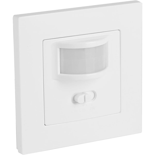 Pir Ljusbrytare Pir Sensor Pvc Ac 110V 240V Infraröd Pir Rörelsesensor Infälld vägglampa Glödlampsbrytare