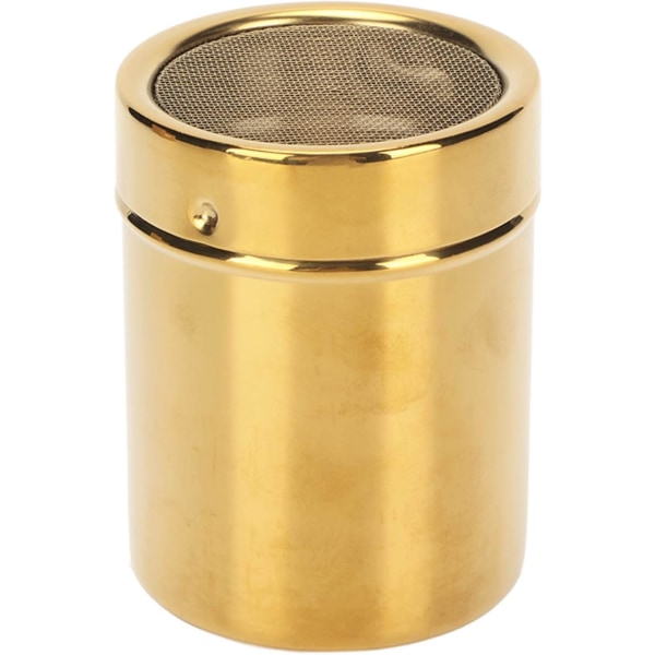 Kryddburkar, Saltshaker, Flour Shaker, Rostfritt stål florsockershaker, Sockerdispenser med Mesh lock, Kryddbehållare för salt,