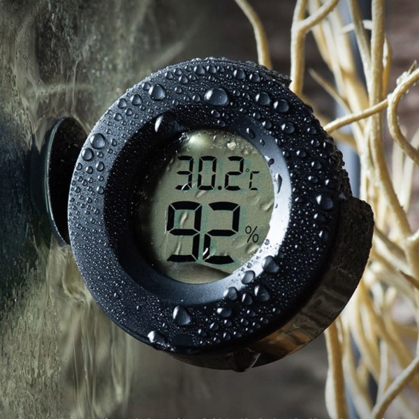 3 st termometer Hygrometer för reptil inomhus temperaturmätare Reptisoil inomhus luftfuktighetsmätare Temperatur luftfuktighetsmätare Reptil