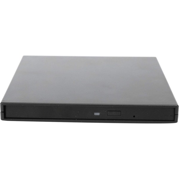 Cd DVD-enhet för bärbar dator Extern hårddisk Abs Ical Drive Case Extern hårdbox Dator Laptop lagringssats Svart 9,5 mm