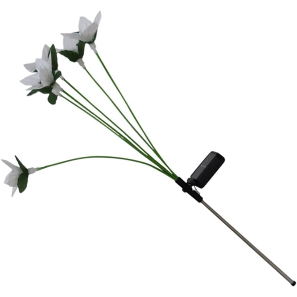 Juldekorationer Juldekorationer Solar Lights Solar Garden Lights Solar Garden Dekorativa lampor Blomster Lights Gräsmatta Dekor Blommor