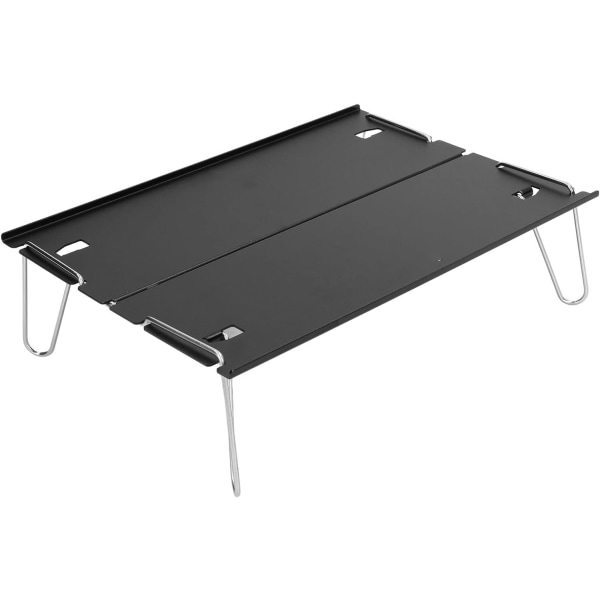 Bärbart campingbord, hopfällbart litet strandbord med förvaringsväska, backpackingbord i aluminiumlegering för utomhusbruk, strand, picknick,