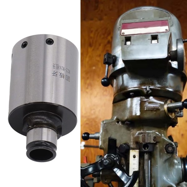 Gängstanschuck, 30 mm ytterdiameter Maximalt djup 72 mm GT24 stanschuck för fräsmaskin (grov gänga)