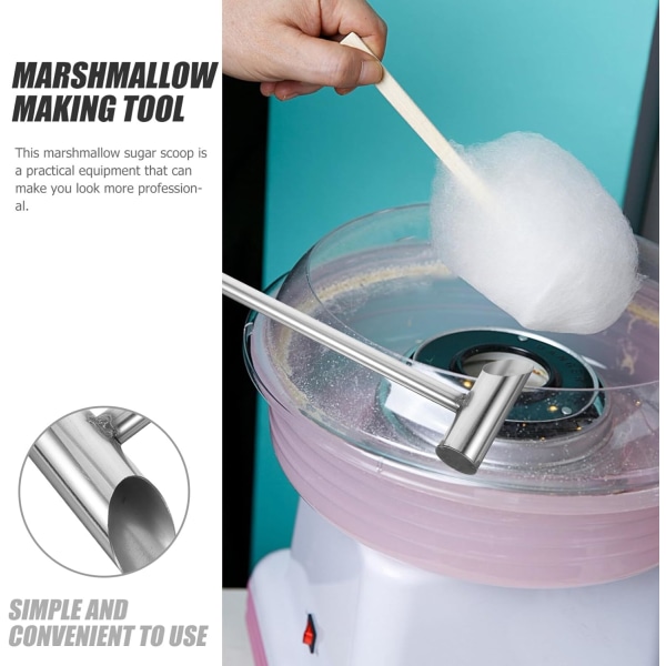 Marshmallow Sugar Scoop Marshmallow Sked för socker Återanvändbar Socker Scooper Multifunktion Marshmallow Candy Scoop Robust Socker Scooper