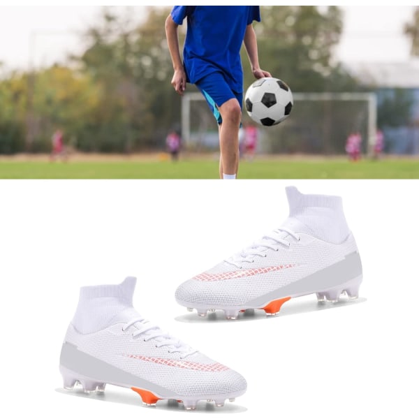 Fotbollsskor för vuxna, anti-kollision Lätta anti-nötningsklotsar Fotbollsskor för män Halkfri Utmärkt grepp för lekplats
