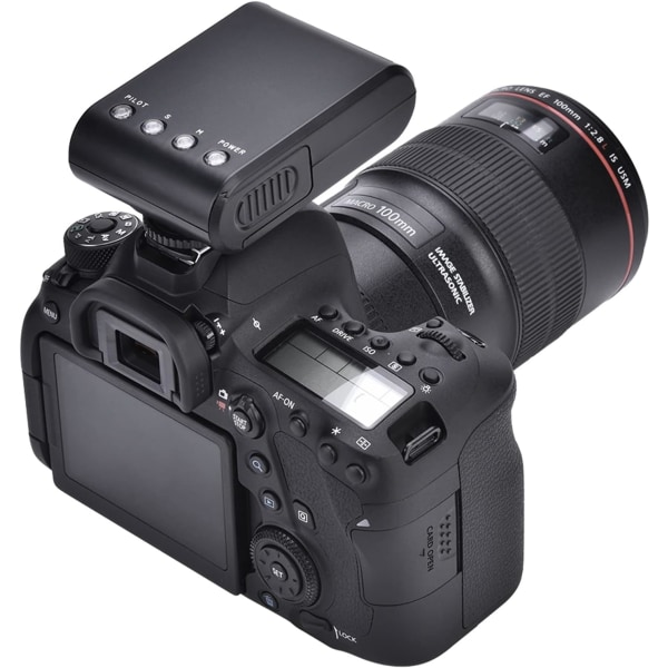 Kamerablixt för kamerablixt Bärbar Digital On Camera Hot Shoe-fäste Ficklampa för kameror Hot Shoe-blixtar