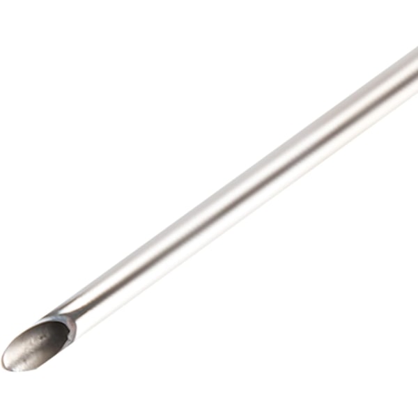 Piercingmottagare med nålmottagningsrör, förhindra nålstick Hygienisk piercingmottagare i rostfritt stål (3 mm)