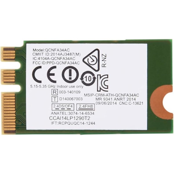 Wifi Card Mini Wifi Card Wide Cfor OMPatibility 2.4G 5G Dual Band Mini Wifi Wireless Ngff M2 Card För Lenovo Dell Asus