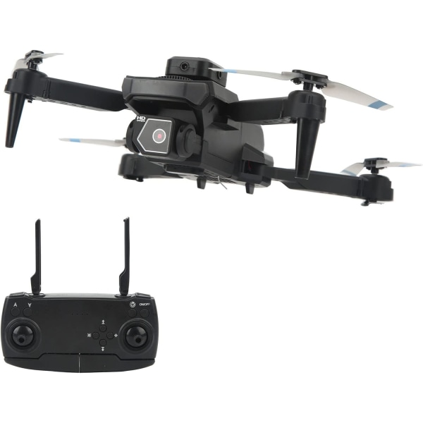 RC Quadcopter, 4K HD-fjärrkontroll Drone Optisk positionering WiFi-funktion för panoramafotografering (2 batterier)
