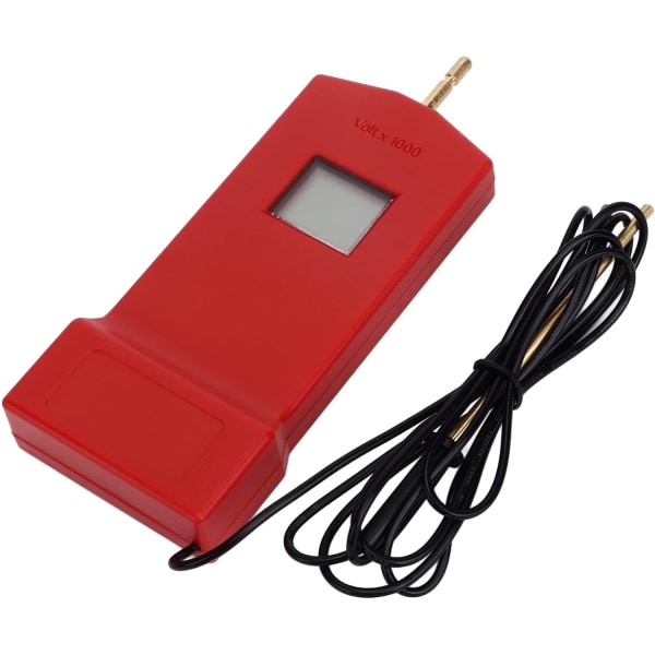 Stängselspänningstestare, 200-15000V ABS digital stängseltestare för gårdar (röd)