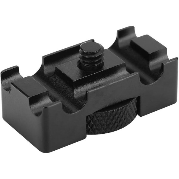 Kabelklämma, aluminiumlegering Tether DSLR-kamera Digital USB -kabellås Clip Clamp-skydd, svart