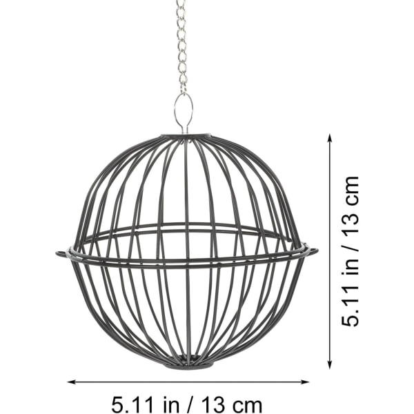 4 st Halmboll Husdjur Hamster Hö Dispenser Hö Foder Dispenser Pet Food Treat Ball Bur Hö Container Hamster Hö Matare Kanin Gräs skål