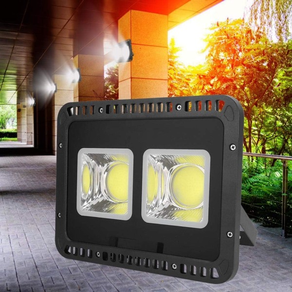 LED Flood Light, IP66 vattentät utomhusspotlight AC 85-265V, High Bright Floodlight för trädgård, innergård, gräsmatta, arbetsunderhåll, inomhus