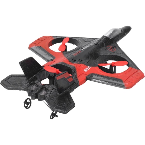 Mini Drone, Enknappsfunktion EPP Färgglada LED-lampor Bärbara RC Flygplansleksakstuntrulle för barn Nybörjarleksakspresent (2 batterier)