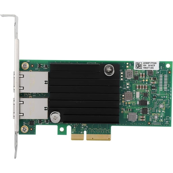 Kort för Intel Card 2 Port Gigabit Lan Card Nic nätverkskort för Intel X550 T2 Pci E X4 10Gbps