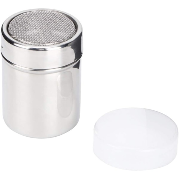 Kryddburk Rostfritt stål Rostfritt stål Kryddburk Peppar Salt Kryddor Kryddkruka Burk För Hem Kök Grill Kök Kryddflaska