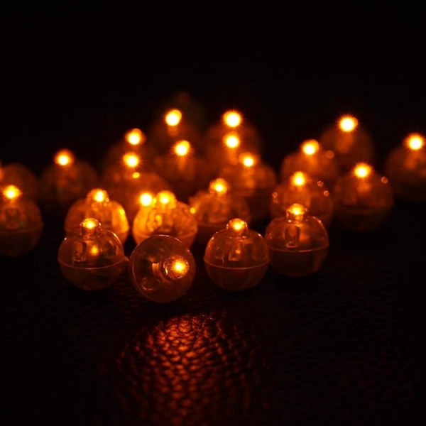 Flerfärgad rund led blixtbollslampa, papperslykta ballongljusfest Bröllopsdekoration för ballongljuslykta julbröllopsfest