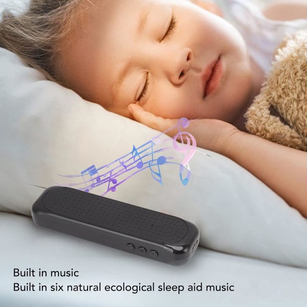 Bluetooth Kuddhögtalare för sömn, Bluetooth Bone Conduction-högtalare Trådlösa sömnhörlurar för Vuxen Baby Deep Sleeping Aid, 3,9 X