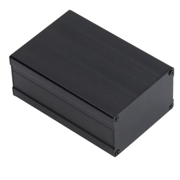 Case, 46x76x110 mm vattentät elektrisk låda i aluminium av delad typ för gör-det-själv (randig stil (ca 600 g/21,2 oz))