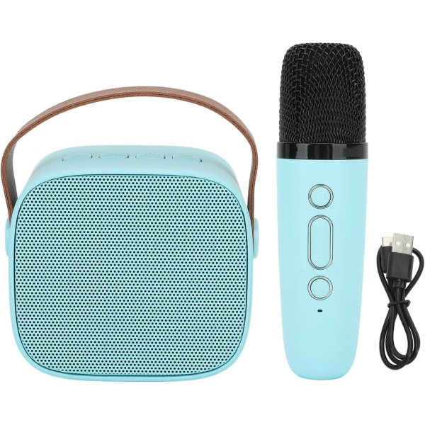 Mini Karaoke Maskin, Mini Bluetooth Karaoke Högtalare HD Stereo Ljud Stabil överföring för utomhusfest