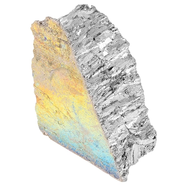 Bitvismutgöt Supraledarehänge 1000G vismutmetallgöt Bitkristallgeoder för att göra kristaller eller fiskedrag